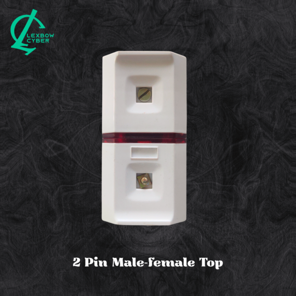 2 Pin Male-Female Top