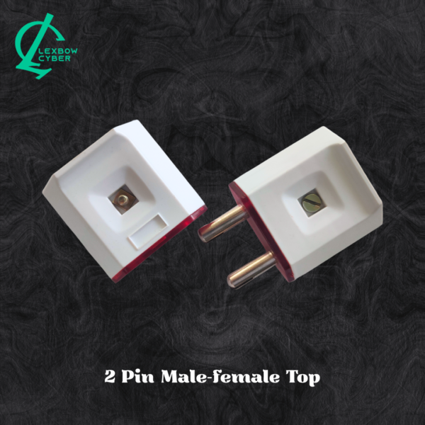 2 Pin Male-Female Top - Image 2